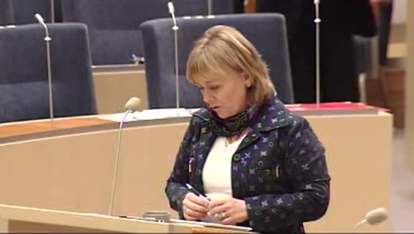 Stillbild från Interpellationsdebatt, Barnperspektivet vid vårdnadstvister