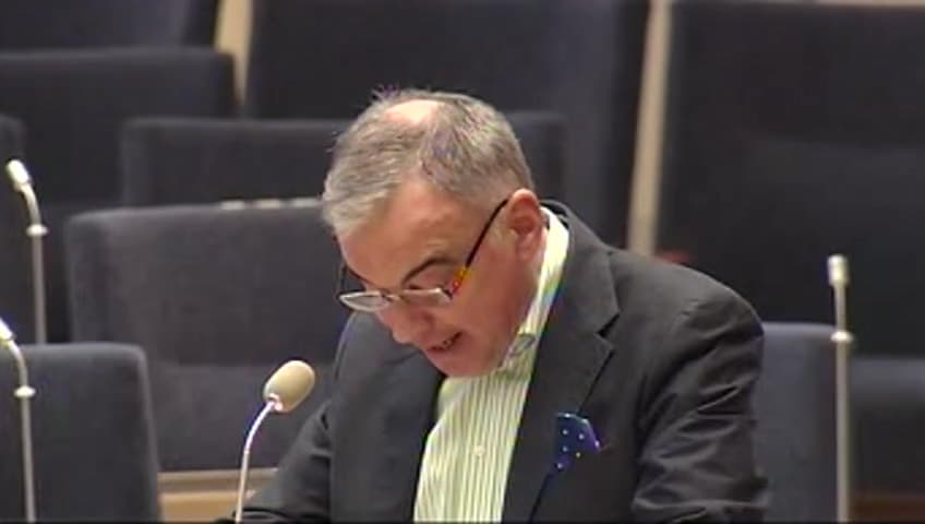 Stillbild från Interpellationsdebatt, Förtroendet för granskning av kvaliteten i högskoleutbildningar