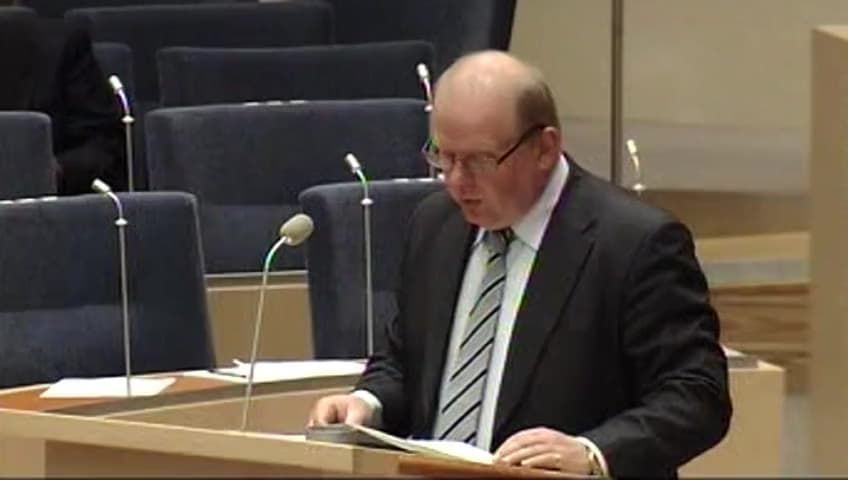 Stillbild från Interpellationsdebatt, Fjälljakt