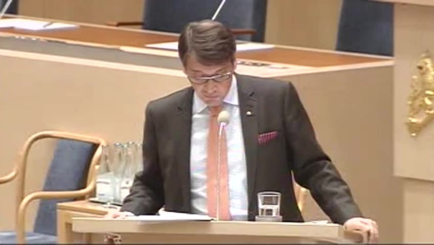 Stillbild från Interpellationsdebatt, Ökade klyftor i vården