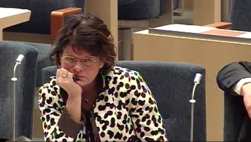 Stillbild från Interpellationsdebatt, Utveckling av friskolor