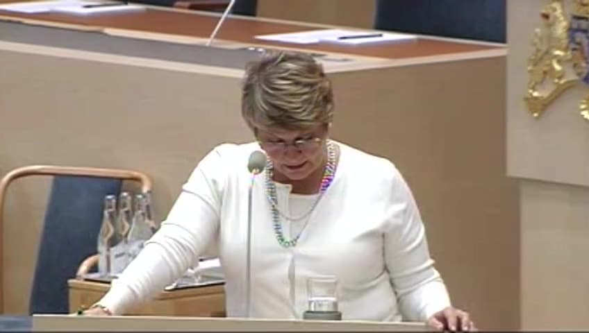 Stillbild från Interpellationsdebatt, Industriella utvecklingscentra