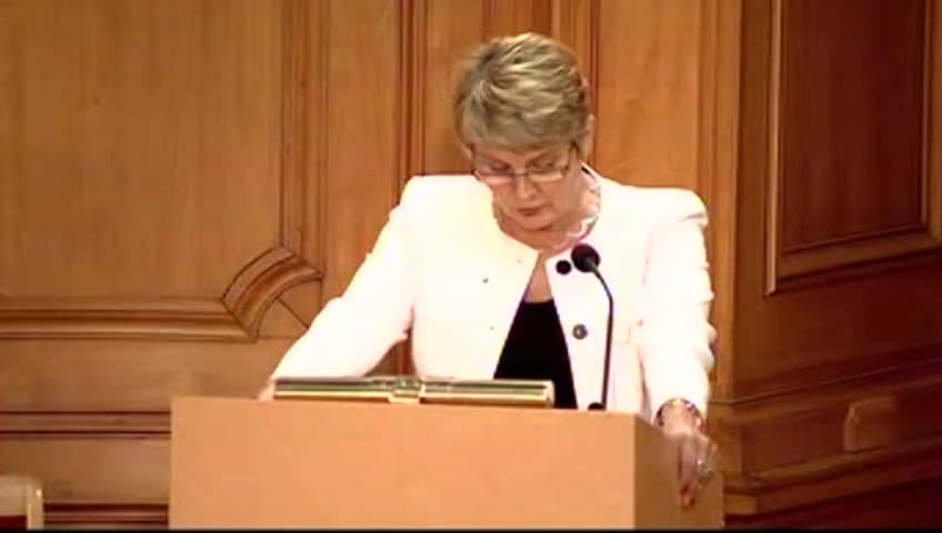 Stillbild från Interpellationsdebatt, Statsministerns kontakter med Västsveriges näringsliv