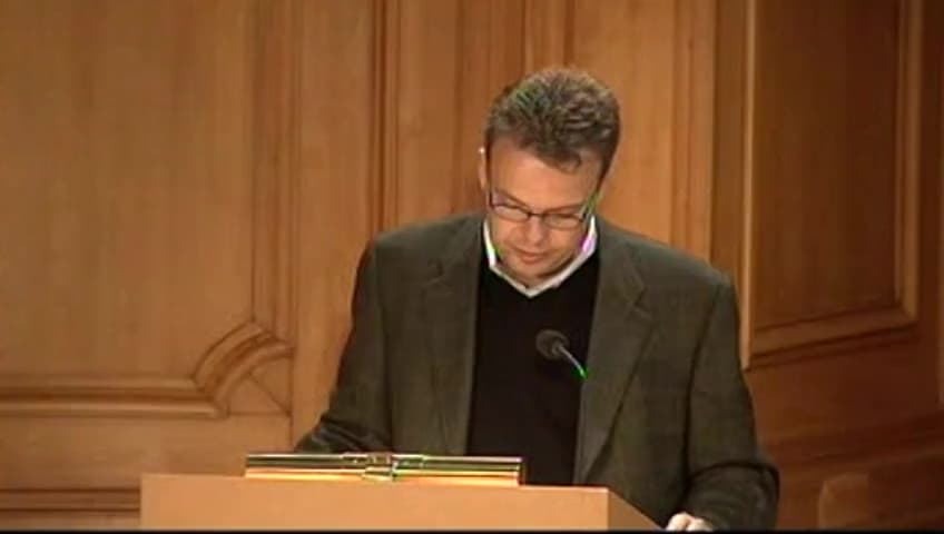 Stillbild från Interpellationsdebatt, Obligatorisk a-kassa