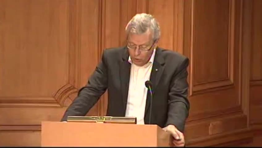 Stillbild från Interpellationsdebatt, Kommunernas ekonomi