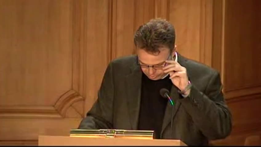Stillbild från Interpellationsdebatt, Regeringens arbetsmarknadspolitik