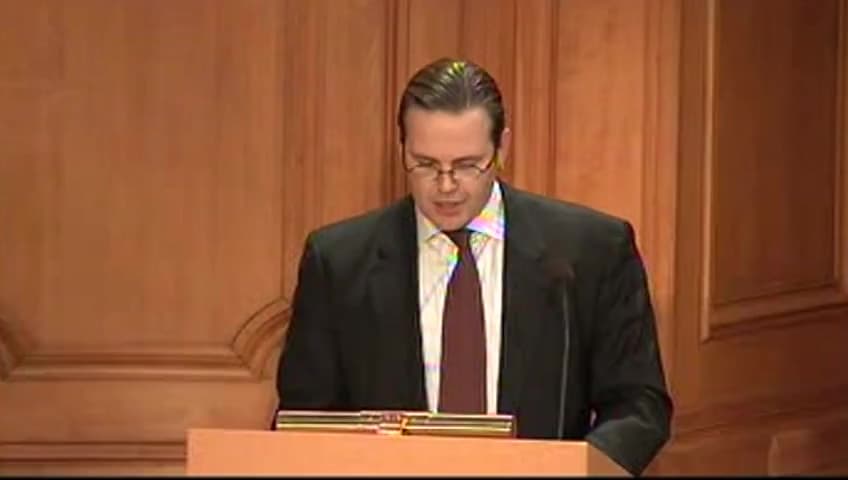 Stillbild från Interpellationsdebatt, Åtgärder mot inflation och höga boendekostnader