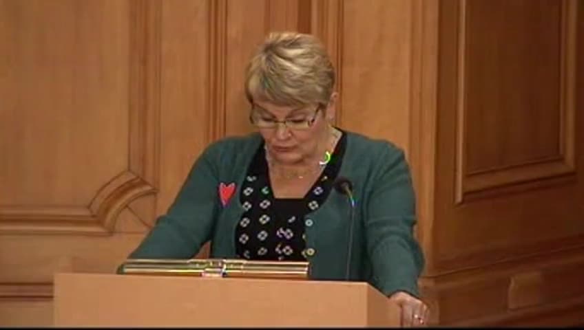 Stillbild från Interpellationsdebatt, Framtiden för svensk fordonsindustri