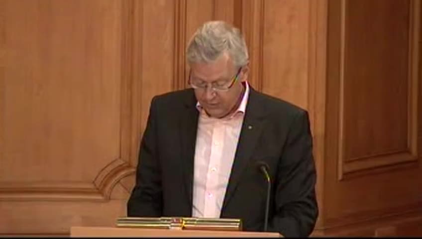 Stillbild från Interpellationsdebatt, Sveriges framtida regionindelning