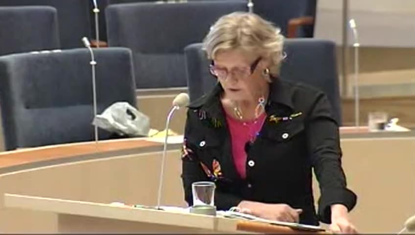 Stillbild från Interpellationsdebatt, Infrastrukturen i Västsverige