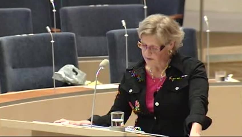 Stillbild från Interpellationsdebatt, Finansieringen av kollektivtrafiken