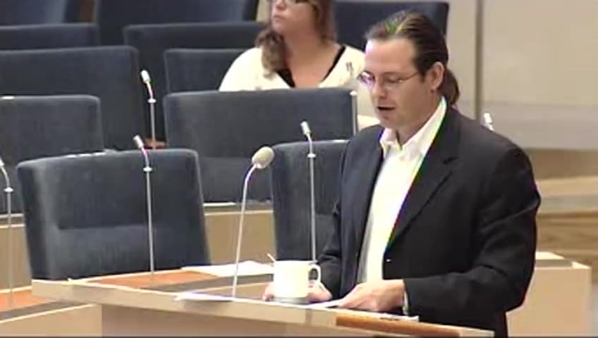 Stillbild från Interpellationsdebatt, Förhöjt grundavdrag i stödområde A