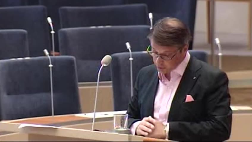 Stillbild från Interpellationsdebatt, Äldres tillgänglighet i vården