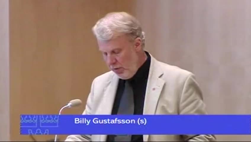 Stillbild från Debatt om förslag, Regeringens beredning av förslag om försäljning av sex bolag