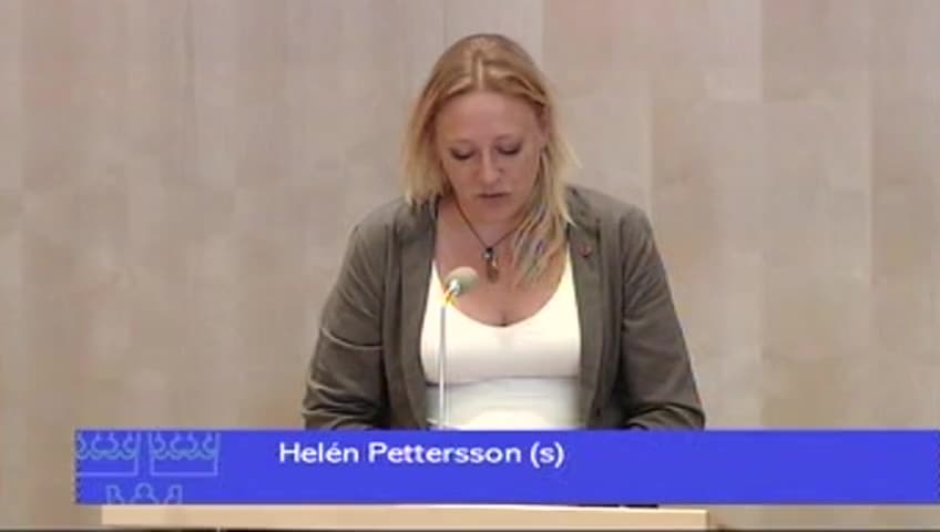 Stillbild från Debatt om förslag, Djurskyddskontroll m.m. i statlig regi