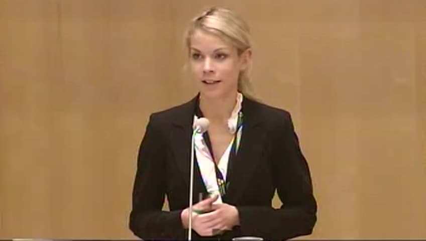 Stillbild från Debatt om förslag, Ny instansordning för arbetsmiljöärenden