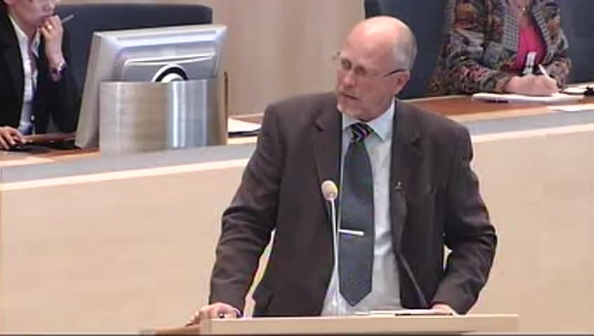 Stillbild från Interpellationsdebatt, Riksrevisionens kritik av regeringens arbetsmarknadspolitik