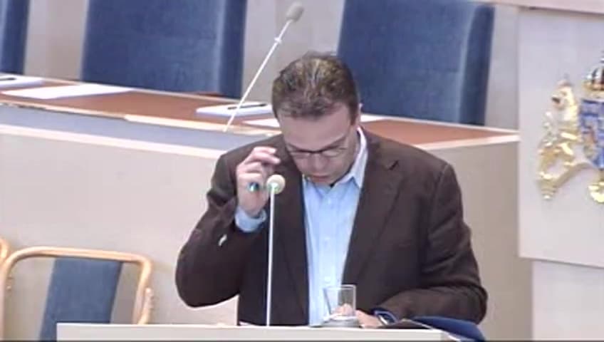 Stillbild från Interpellationsdebatt, Alliansregeringen och utanförskapet