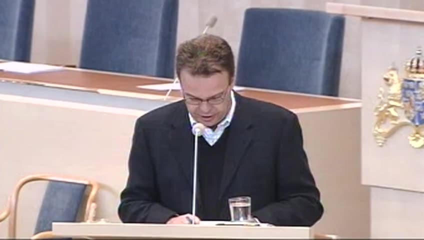 Stillbild från Interpellationsdebatt, Lavalmålet och svenska kollektivavtal