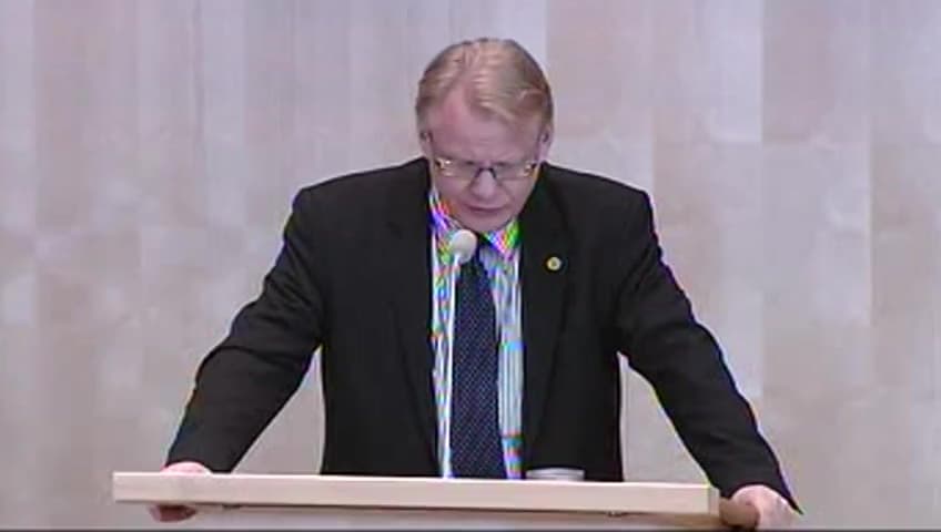 Stillbild från Debatt om förslag, Nya skolmyndigheter