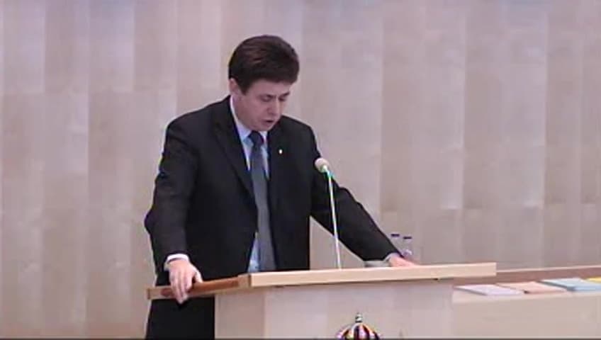 Stillbild från Debatt om förslag, Migration och asylpolitik