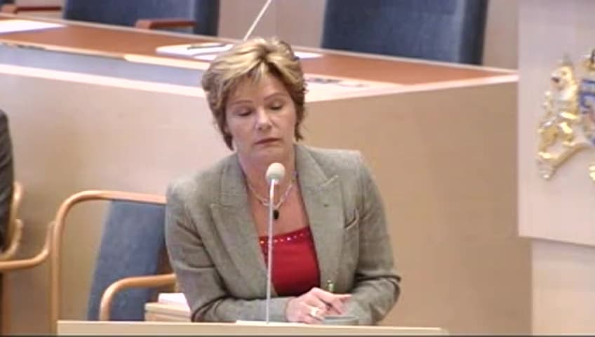 Stillbild från Interpellationsdebatt, Samlingslokalernas roll för demokratin