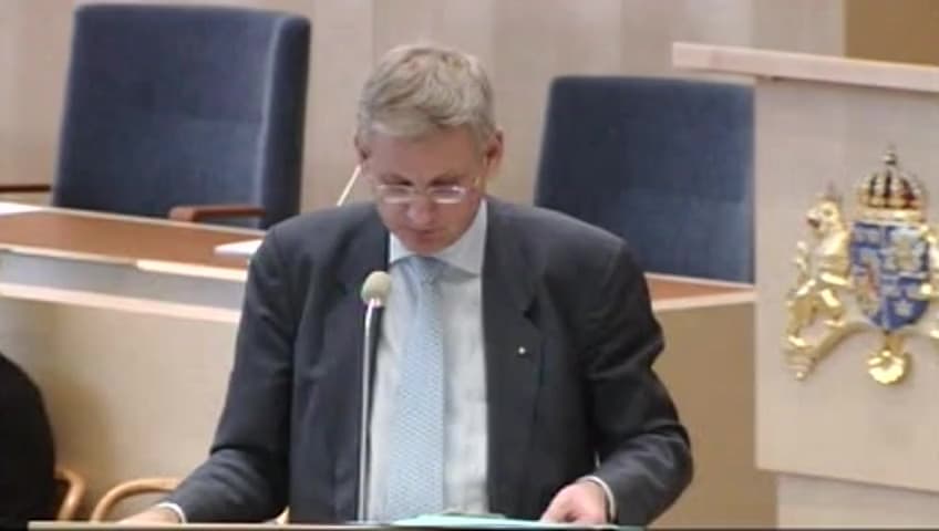 Stillbild från Interpellationsdebatt, Västsahariernas rätt till nationellt självbestämmande