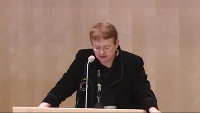 Stillbild från Debatt om förslag, Biblioteks- och språkfrågor