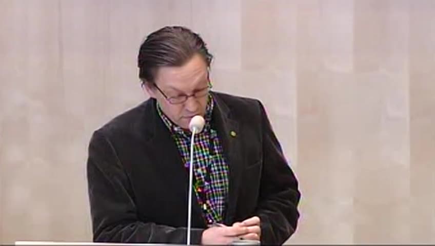 Stillbild från Debatt om förslag, Bankfrågor m.m.