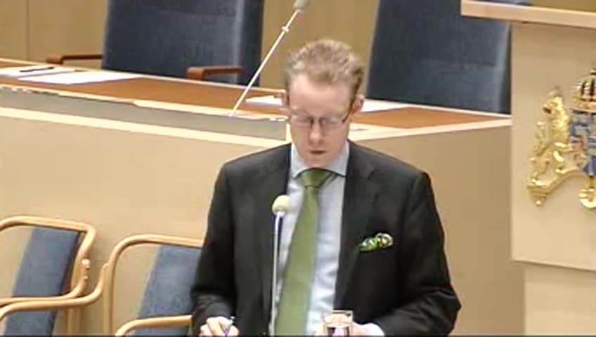 Stillbild från Interpellationsdebatt, Flyktingar som utvisas till Afghanistan