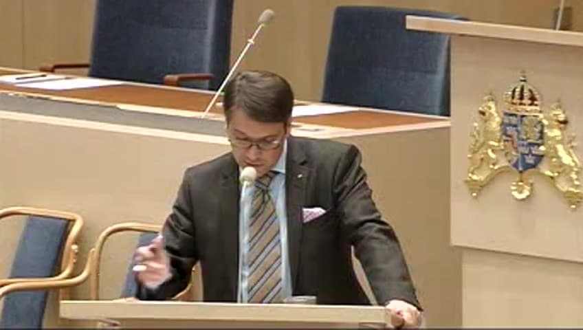 Stillbild från Interpellationsdebatt, Apoteket och landsbygden