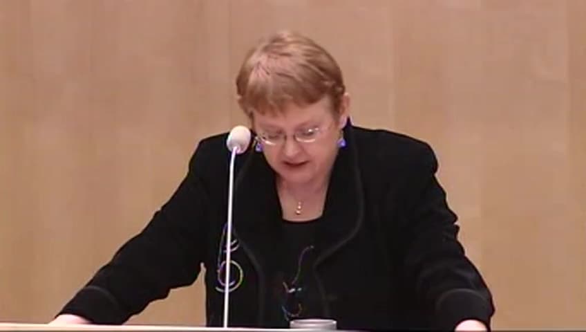 Stillbild från Debatt om förslag, Trossamfund