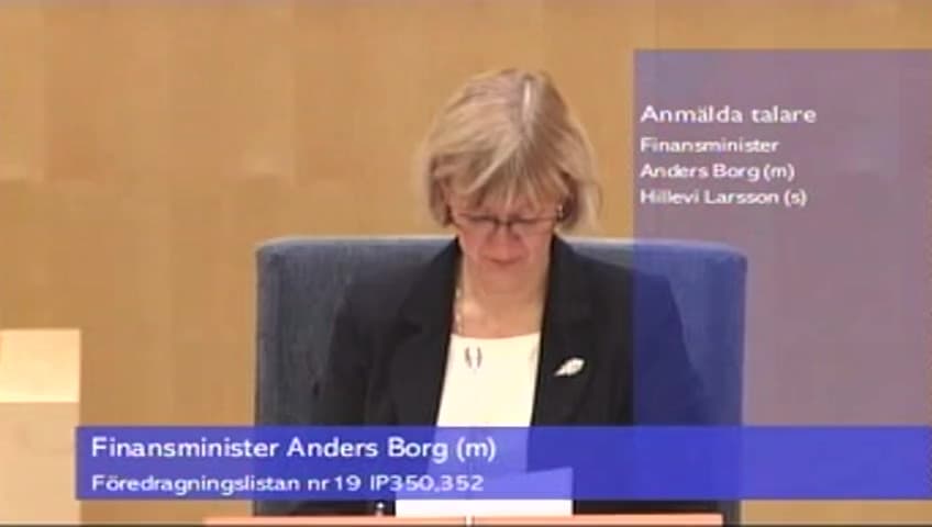 Stillbild från Interpellationsdebatt, Offentlighetsprincipen och kungahuset