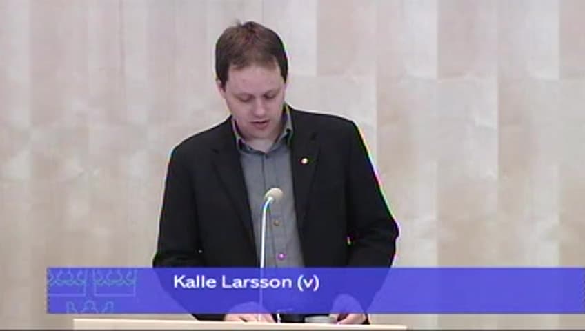 Stillbild från Debatt om förslag, Socialavgifter