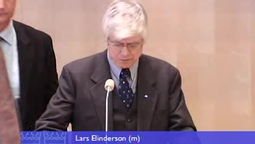 Stillbild från Debatt om förslag, Utgiftsområde 25 Allmänna bidrag till kommuner 