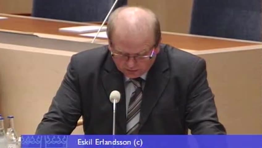 Stillbild från Interpellationsdebatt, Hundavelsverksamhet i Sollefteå