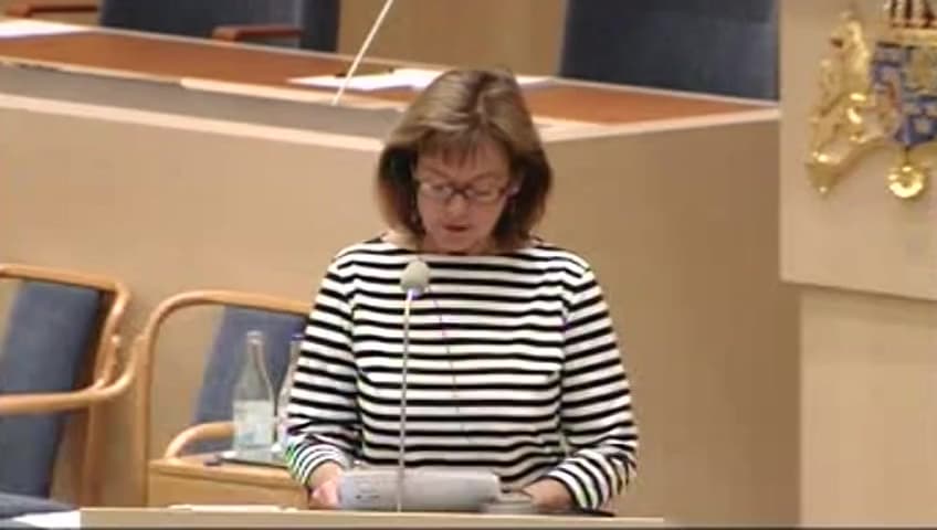 Stillbild från Interpellationsdebatt, Länsmusiken