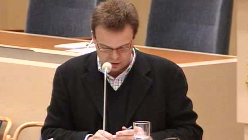 Stillbild från Interpellationsdebatt, En svår situation för deltidsstämplande kvinnor