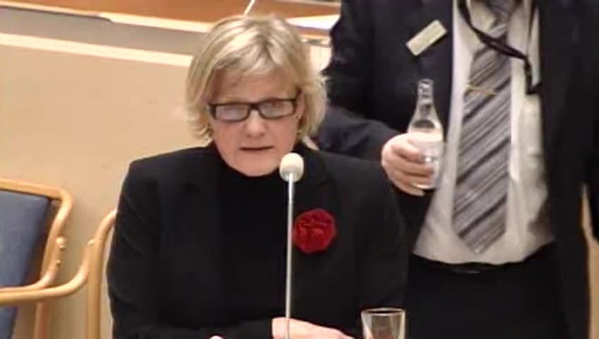 Stillbild från Interpellationsdebatt, Trafiksäkerhet