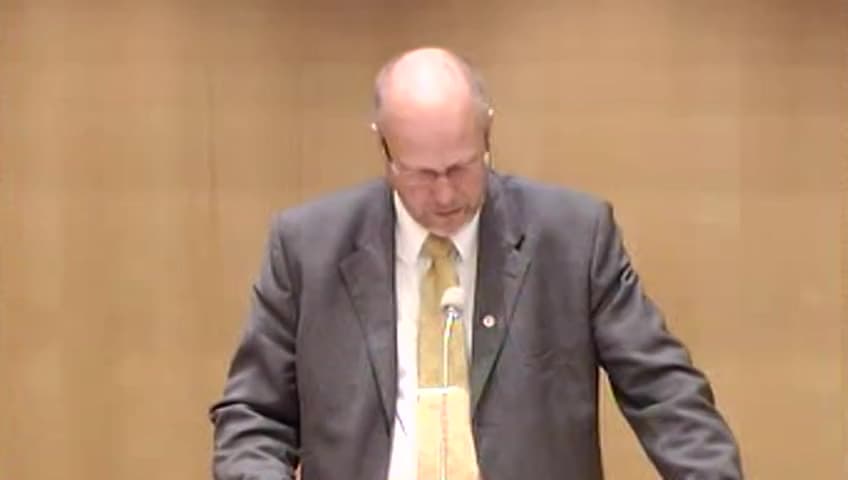 Stillbild från Debatt om förslag, Utgiftsområdena 13 Arbetsmarknad och 14 Arbetsliv