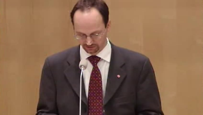 Stillbild från Debatt om förslag, Utgiftsområdena 10, 11 och 12 inom socialförsäkringsområdet