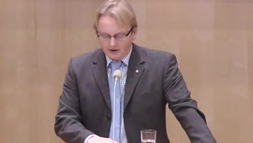 Stillbild från Debatt om förslag, Reformerad beskattning av bostäder