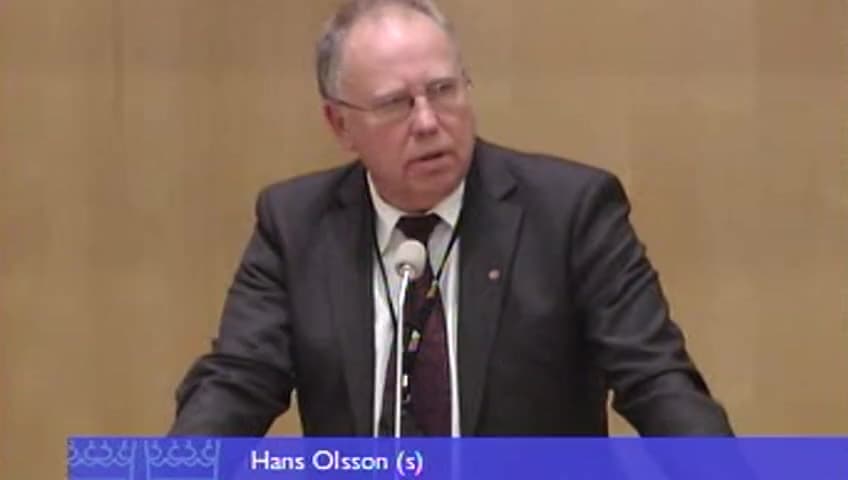 Stillbild från Debatt om förslag, Slopad förmögenhetsskatt och begränsad avdragsrätt för privat pensionssparande