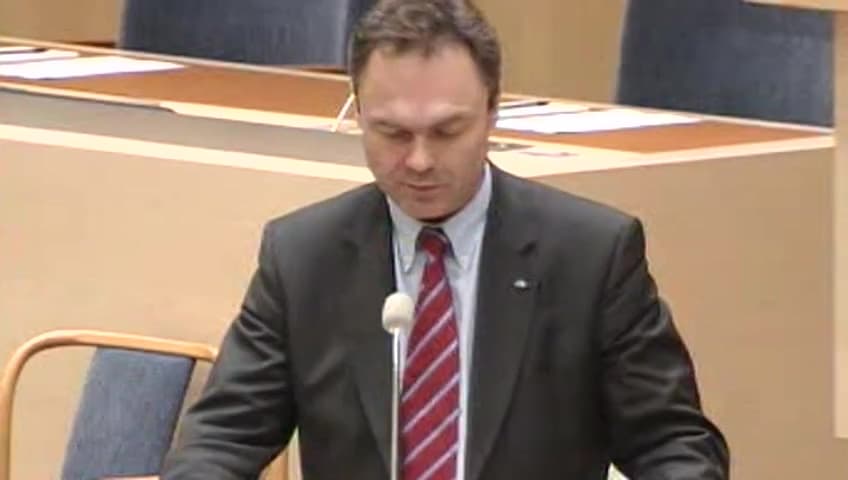 Stillbild från Interpellationsdebatt, Lärandet om hållbar utveckling