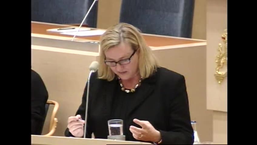 Stillbild från Interpellationsdebatt, Infrastrukturinvesteringar