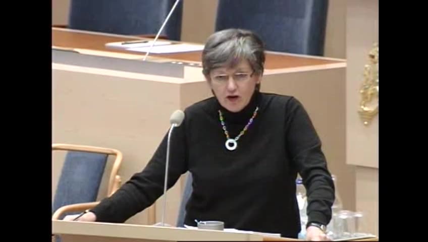 Stillbild från Interpellationsdebatt, Förutsättningar för utveckling av den finansiella samordningen