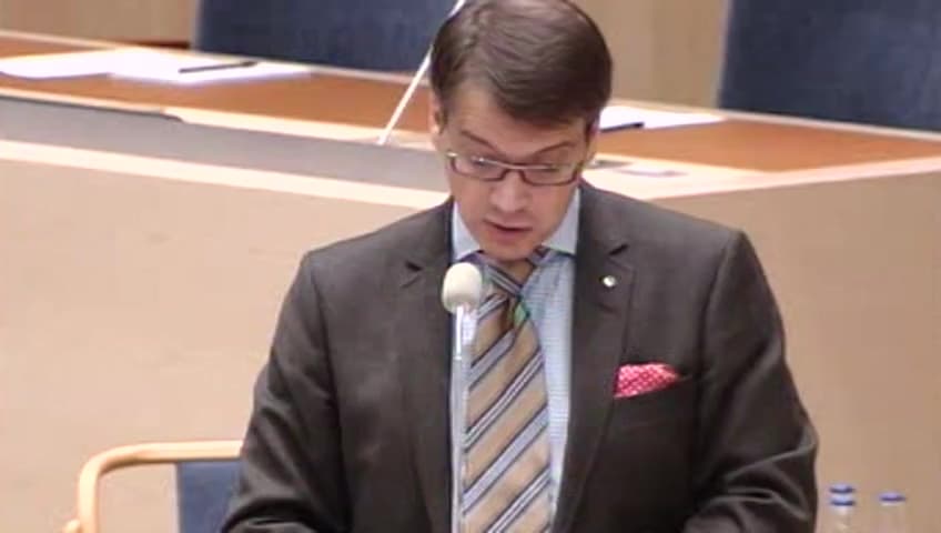 Stillbild från Interpellationsdebatt, Medicinering inom barnomsorgen