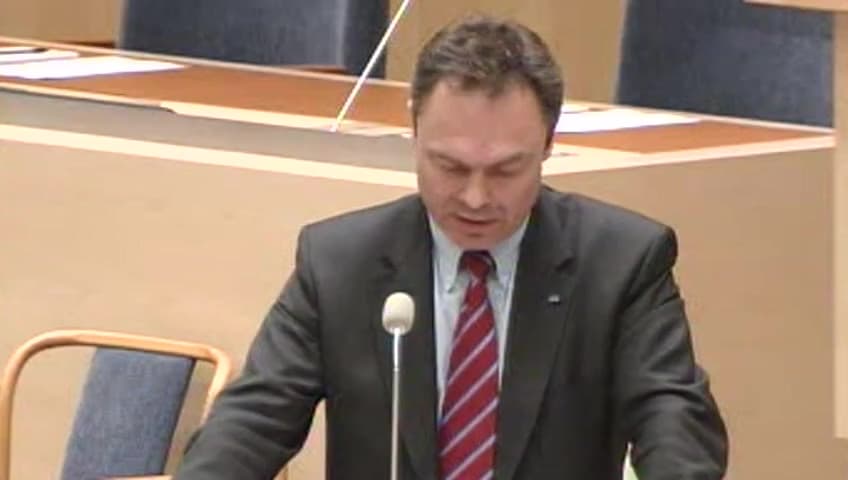 Stillbild från Interpellationsdebatt, Rätten att starta och driva friskola