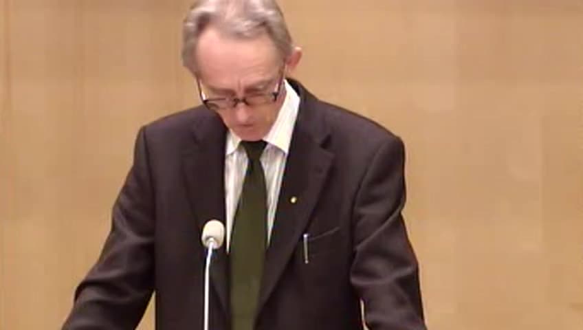 Stillbild från Debatt om förslag, Utveckling av den sociala barn- och ungdomsvården m.m.