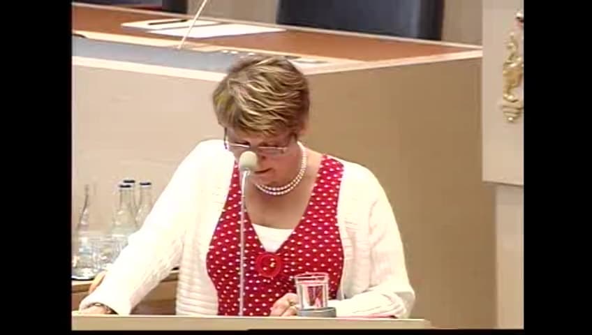 Stillbild från Interpellationsdebatt, Utvecklingsarbete i Älvdalen